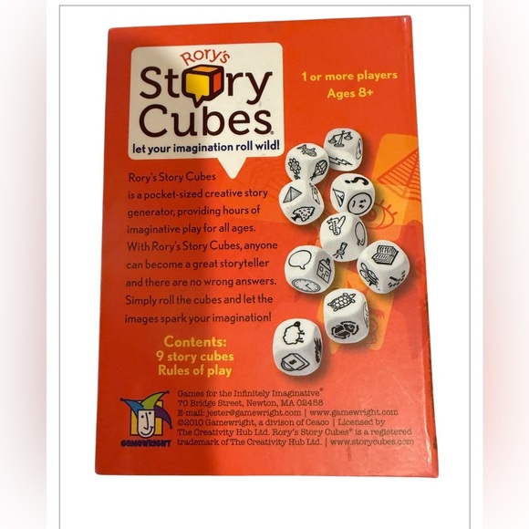 Rory's Story Cubes Storytelling  Game - Picture 2 of 8